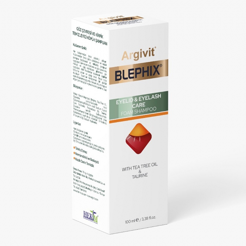 Blephix® Antibakteriyel Göz Çevresi ve Makyaj Temizleme Köpüğü 100 ml