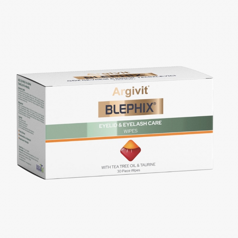Blephix® Antibakteriyel Göz Çevresi ve Makyaj Temizleme Mendili 30 Adet