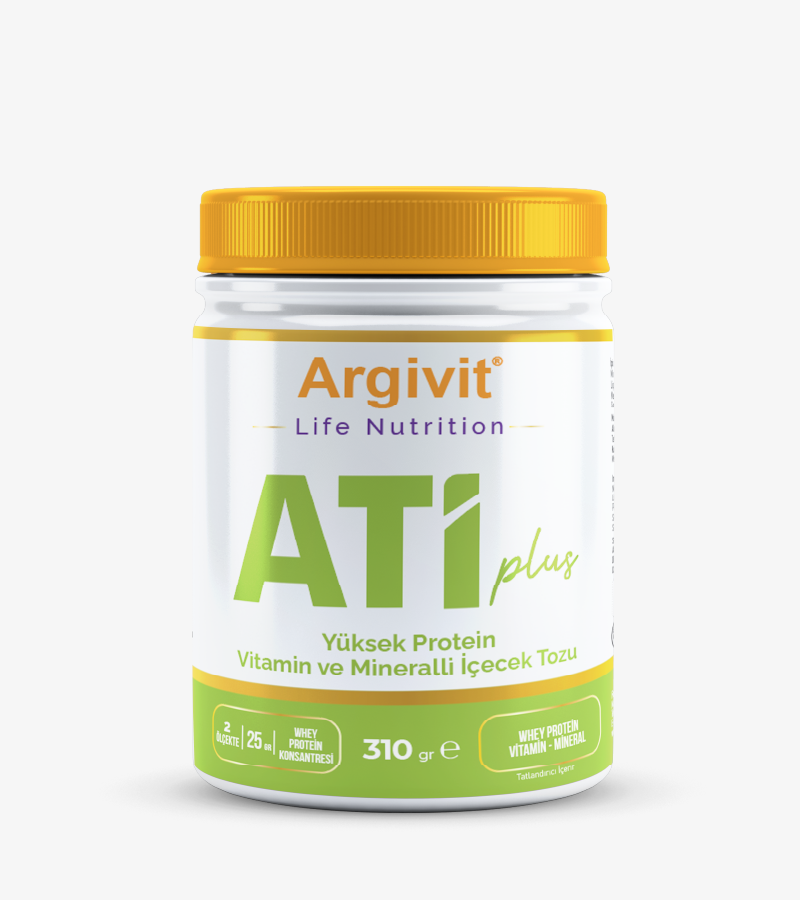 Argivit Ати Плюс — Порошок для приготовления напитка с высоким содержанием белка, витаминами и минералами