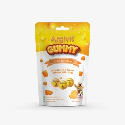 Argivit Gummy - Omega 3-6-9 İçeren Takviye Edici Gıda