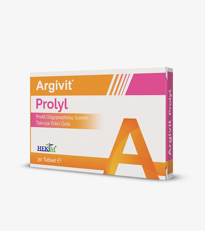 Argivit Prolyl - Dietary Supplement in Sachet Form Containing Oligopeptidase