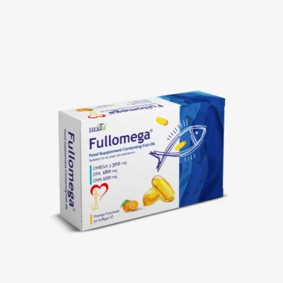 Fullomega Softgel Balık Yağı - Omega-3, EPA & DHA İçeren Jel Form Takviye Edici Gıda
